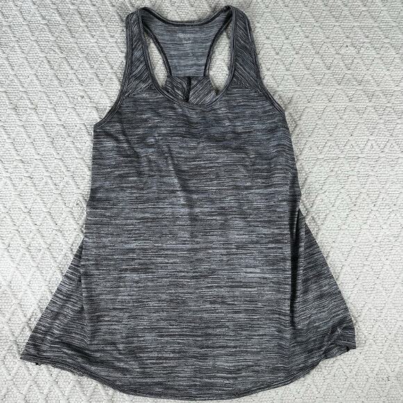 Danskin Now Tank Top XL 16-18 Gray Racerback Athletic Activewear Polyester - Picture 1 of 7